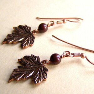 Fall Leaves Earrring